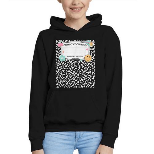 Matching Group Halloween Teacher Composition Book Notebook Graphic Youth Hoodie - Bookorys AU
