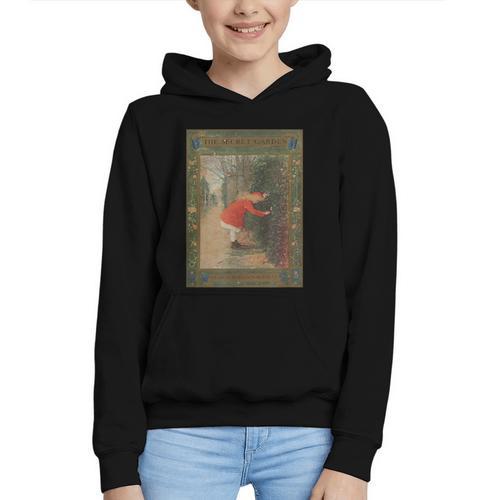 The Secret Garden Book Cover Graphic Youth Hoodie - Bookorys