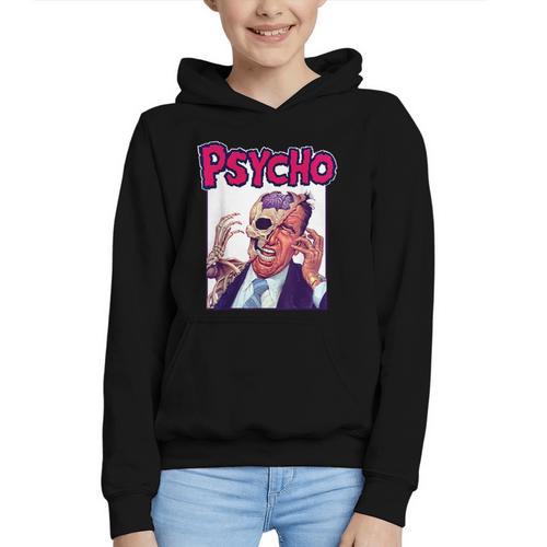 Vintage Movie Horror Poster Comic Book Graphic Film Night Graphic Youth Hoodie - Bookorys
