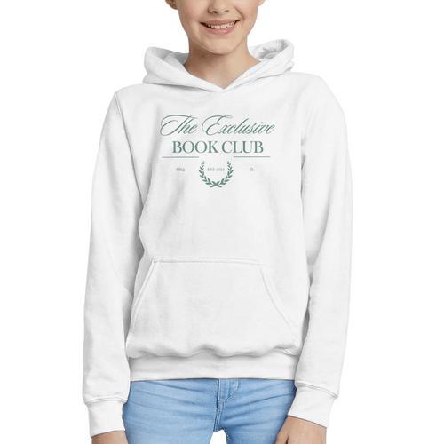 Graphic Book Club Sweatshirt Graphic Youth Hoodie - Bookorys CA