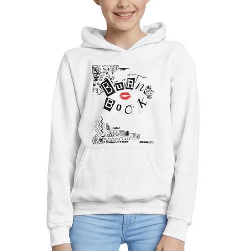 Mean Girls Burn Book Cover Art Graphic Youth Hoodie - Bookorys