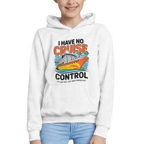 I Have No Cruise Trip Control They Book Themselves Graphic Youth Hoodie - Bookorys