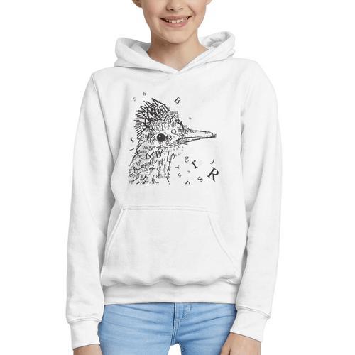 Tucson Festival Of Books TFOB 2017 Roadrunner Mascot Graphic Youth Hoodie - Bookorys