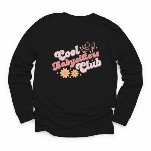 Babysitters Club Book Daycare Provider Friends Childcare Day Youth Long Sleeve Tee - Bookorys CA