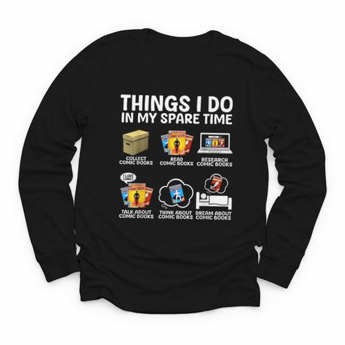 Best Comic Book For Men Women Comic Book Collectors Youth Long Sleeve Tee - Bookorys DE
