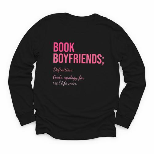 Book Boyfriends Definition Youth Long Sleeve Tee - Bookorys DE