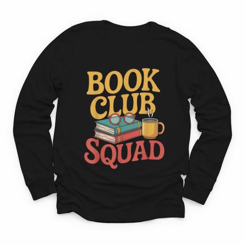 Book Club Squad Youth Long Sleeve Tee - Bookorys DE