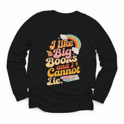 Books Reading Lover Bookworm Nerd Librarian Book Reader Youth Long Sleeve Tee - Bookorys CA