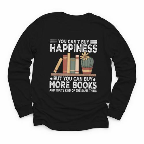 Books Reading Lovers Bookworm Librarian Book Nerd Read Youth Long Sleeve Tee - Bookorys