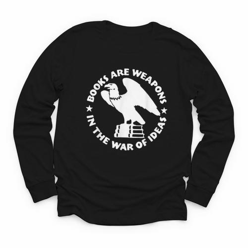 Books Are Weapons In The War Of Ideas Youth Long Sleeve Tee - Bookorys CA