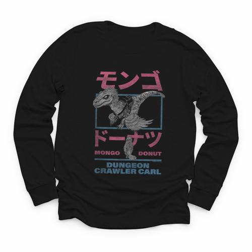 DCC Mongo And Donut Face-Off With Kanji Gamer Series Book Youth Long Sleeve Tee - Bookorys