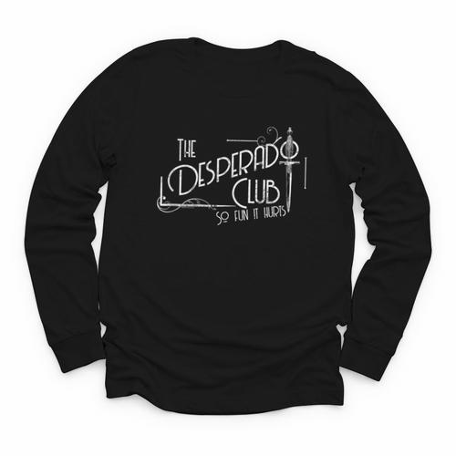 Dungeon Crawler Carl The Desperado Club Sign Sci-Fi Book Youth Long Sleeve Tee - Bookorys CA