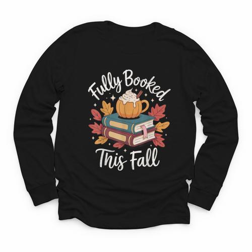 Fully Booked This Fall Youth Long Sleeve Tee - Bookorys