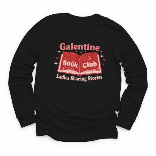Galentine Book Club Youth Long Sleeve Tee - Bookorys AU