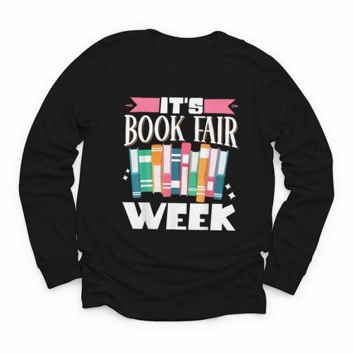 It's Book Fair Week Youth Long Sleeve Tee - Bookorys UK