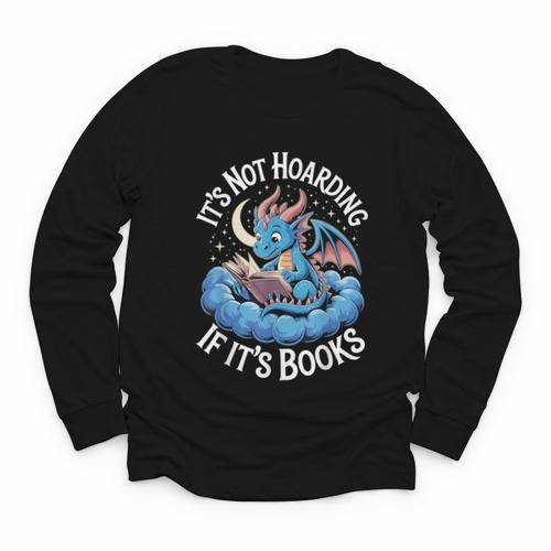 It's Not Hoarding If It's Books Youth Long Sleeve Tee - Bookorys