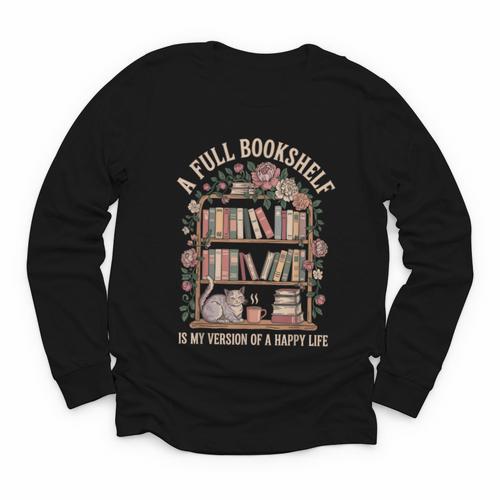 Librarian For Book Lover And Reader Reading Youth Long Sleeve Tee - Bookorys AU
