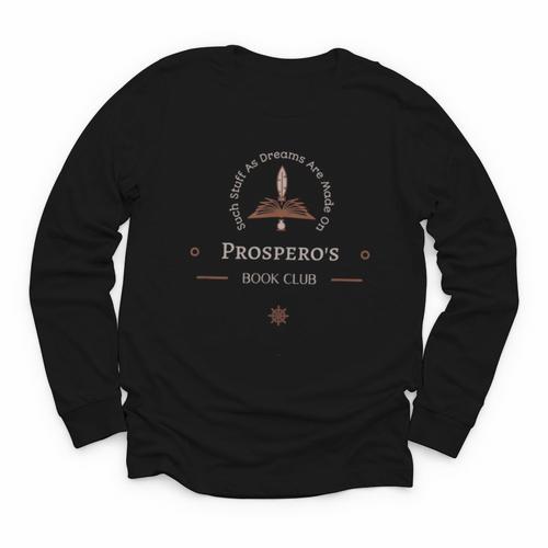 Prospero's Book Club Youth Long Sleeve Tee - Bookorys AU