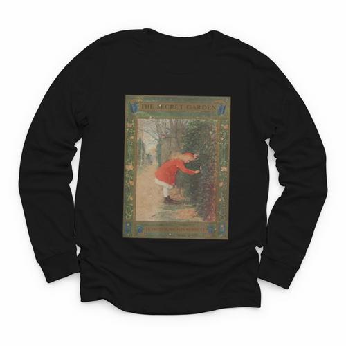 The Secret Garden Book Cover Youth Long Sleeve Tee - Bookorys