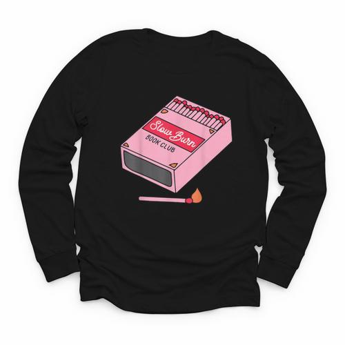 Slow Burn Book Club Youth Long Sleeve Tee - Bookorys