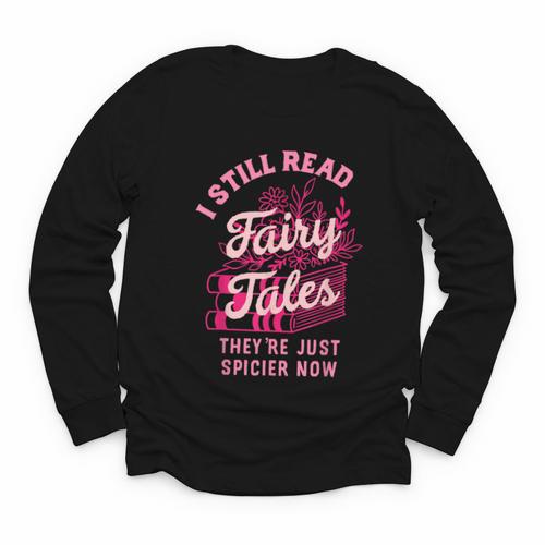 Spicy Book Lover For Women Who Love To Read Romance Fantasy Youth Long Sleeve Tee - Bookorys