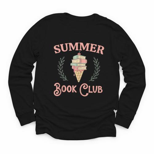 Summer Book Club Youth Long Sleeve Tee - Bookorys CA