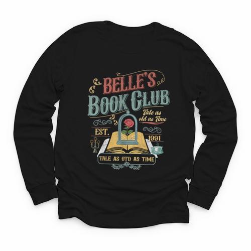 Tale Book Club Est 1991 Tale As Old As Time Youth Long Sleeve Tee - Bookorys AU