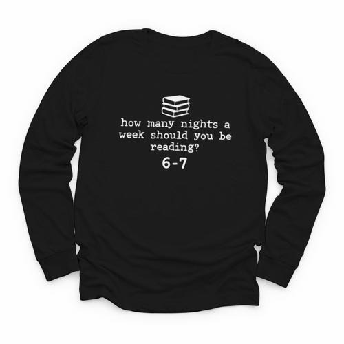 Teacher Haunted By 6-7 Halloween 6 7 Reading Book 67 Youth Long Sleeve Tee - Bookorys