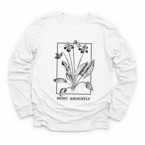 Most Ardently Book Lover Book Club Youth Long Sleeve Tee - Bookorys DE