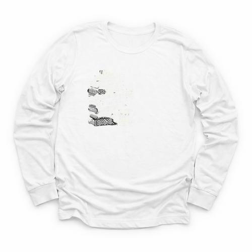 Boho Book Just A Girl Who Loves Books And Coffee Youth Long Sleeve Tee - Bookorys