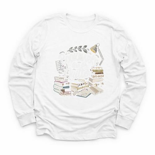 Bookmarks Are For Quitters Book Lovers Reading Youth Long Sleeve Tee - Bookorys