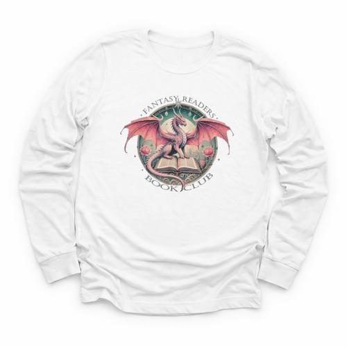 Fantasy Readers Book Club Fantasy Reader Youth Long Sleeve Tee - Bookorys