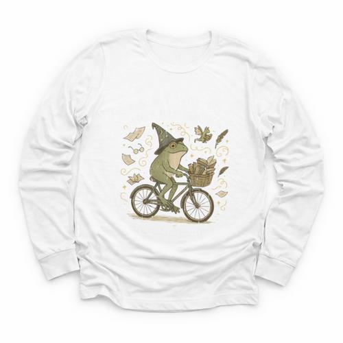 On My Way To Hoard Books And Cause Chaos Youth Long Sleeve Tee - Bookorys DE