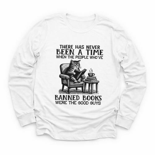 The People Who'Ve Banned Books Were The Good Guys Youth Long Sleeve Tee - Bookorys DE