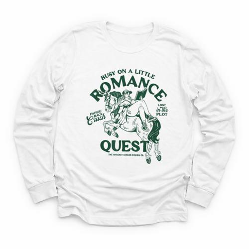 Romance Novel Smut Book Lover Bookish Bibliophile Youth Long Sleeve Tee - Bookorys DE
