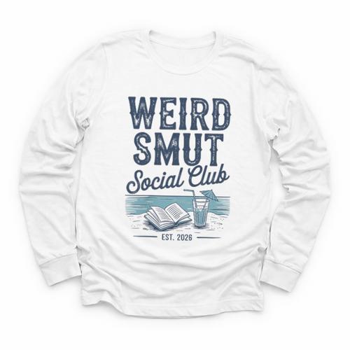 Spicy Romance Book Reader Fan Weird Smut Social Club Youth Long Sleeve Tee - Bookorys DE