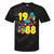 1988 Retro Raised In The 80s Old School Nostalgia Vibes Tie-Dye T-Shirts Black Tie-Dye