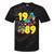 1989 Retro Raised In The 80s Old School Nostalgia Vibes Tie-Dye T-Shirts Black Tie-Dye