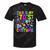 This Is My 70's Costume Nostalgia Mixtape Era 1970s Party Premium Tri-Blend Tie-Dye T-Shirts Black Tie-Dye