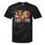 This Is My 70's Costume Retro Style Nostalgia 1970s Vintage Premium Tri-Blend Tie-Dye T-Shirts Black Tie-Dye