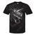 80s 90s Nostalgia Retro Cassette Tape Vintage Music Lovers Tie-Dye T-Shirts Black Tie-Dye