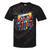 80s 90s Retro Party Costume Nostalgia Cassette Tie-Dye T-Shirts Black Tie-Dye