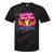 80s Fashion Girls Just Wanna Have Fun 1980s Nostalgia Tie-Dye T-Shirts Black Tie-Dye