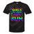 80's Girls Just Wanna Have Fun Nostalgia 1980s Style Premium Tri-Blend Tie-Dye T-Shirts Black Tie-Dye
