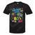 80’s Kid Nostalgia Retro Music Lover Retro 1980s Throwback Tie-Dye T-Shirts Black Tie-Dye