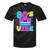 80's Vibe Retro Style Cassette Tape Nostalgia 1980s Party Tie-Dye T-Shirts Black Tie-Dye