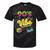 90s Nostalgia Retro Apparel 90'S Vibe Retro Premium Tri-Blend Tie-Dye T-Shirts Black Tie-Dye