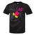 90’s Ring Retro Nostalgia Colorful Throwback Tie-Dye T-Shirts Black Tie-Dye