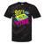 90's Vibe Retro Style Cassette Tape Nostalgia 1990s Party Premium Tri-Blend Tie-Dye T-Shirts Black Tie-Dye