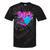 90's Vibe Retro Style Cassette Tape Nostalgia 1990s Party Tie-Dye T-Shirts Black Tie-Dye